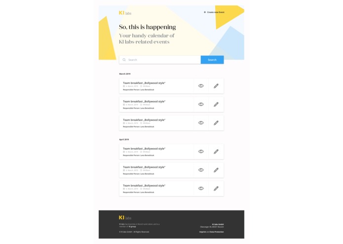 Eventify – screenshot 1