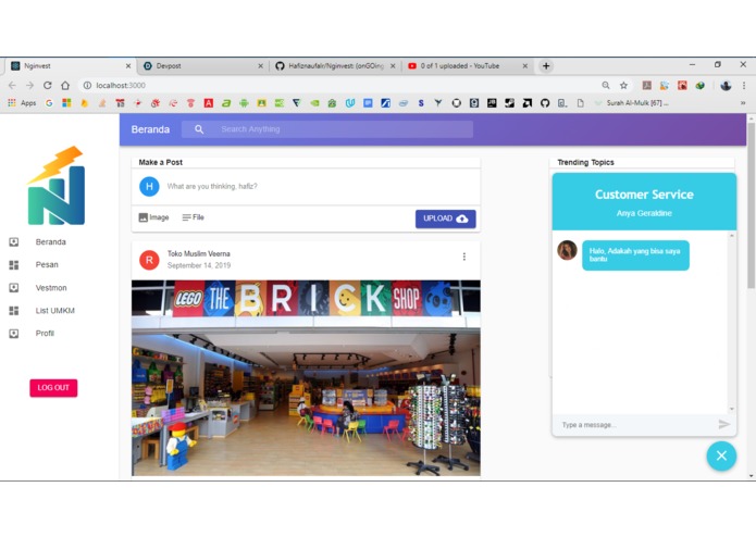 Nginvest – screenshot 3