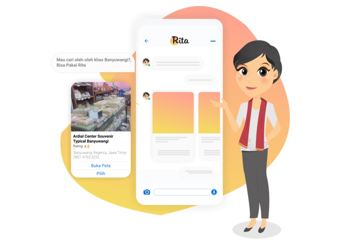 RITA - Virtual Assistant Chatbot Wisatawan Banyuwangi – screenshot 2