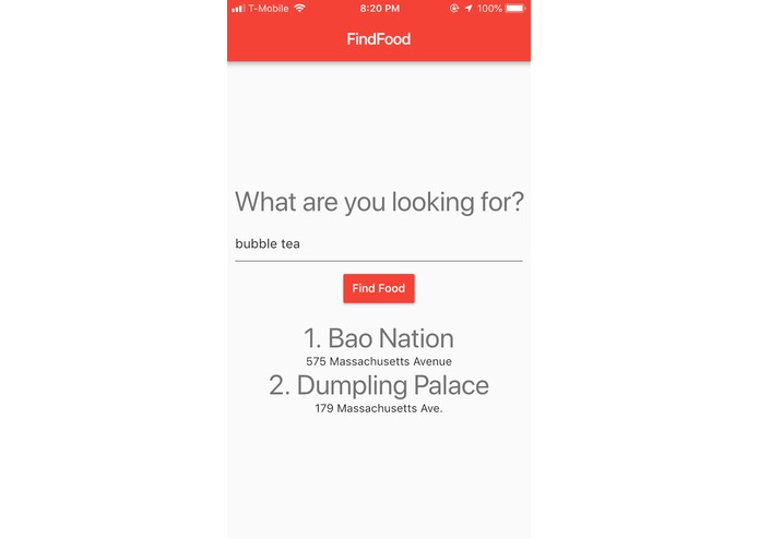 FindFood – screenshot 1