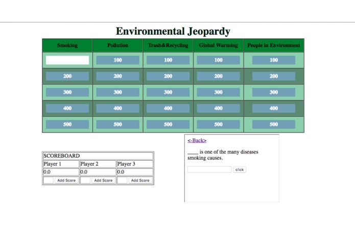 Girls who Hack-Environmental Jeopardy – screenshot 6