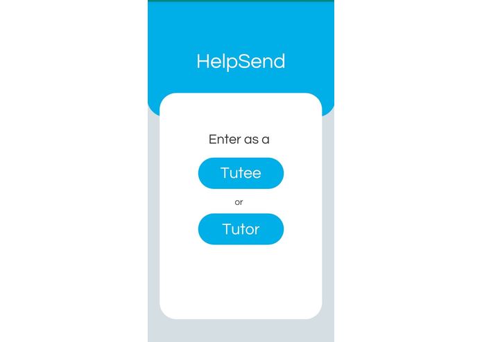HelpSend – screenshot 1