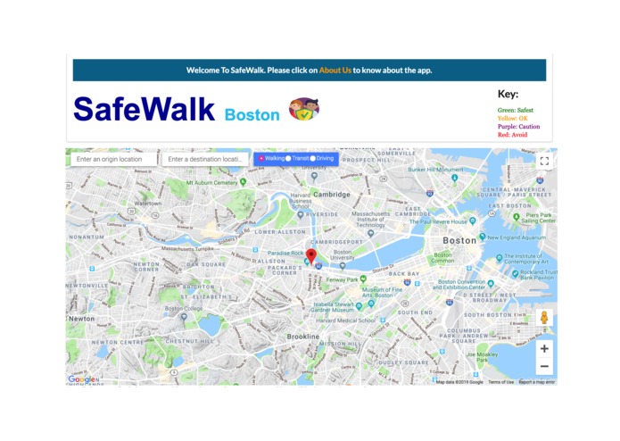 SafeWalk Boston – screenshot 6