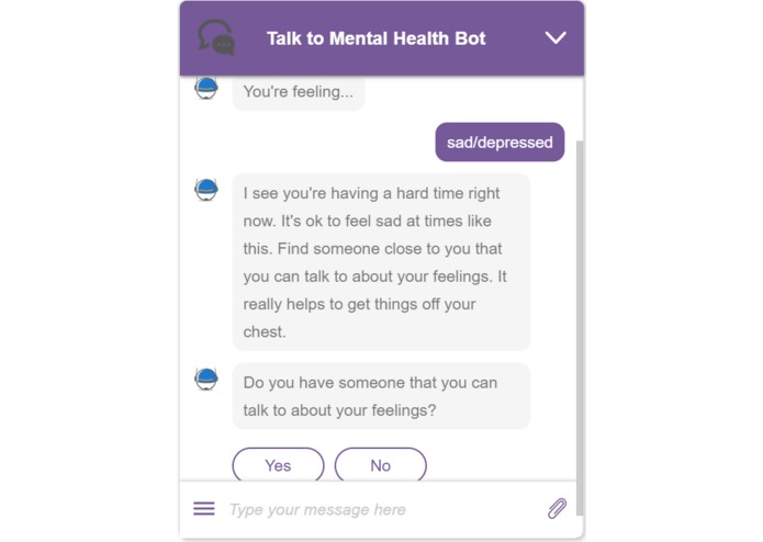 Mental Health Website – screenshot 1