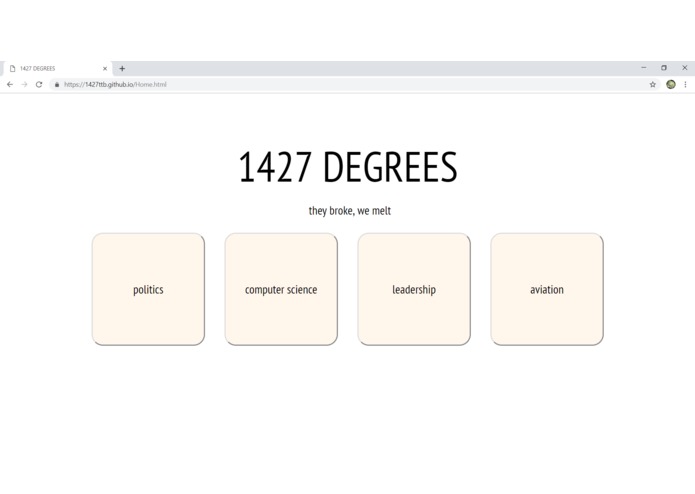 1427 DEGREES – screenshot 1
