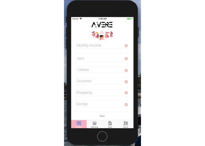 Avere – screenshot 2
