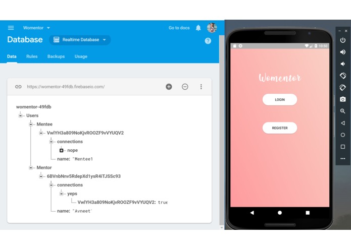 Womentor – screenshot 1