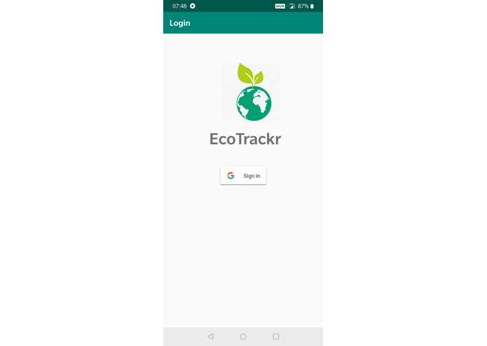 EcoTrackr – screenshot 3