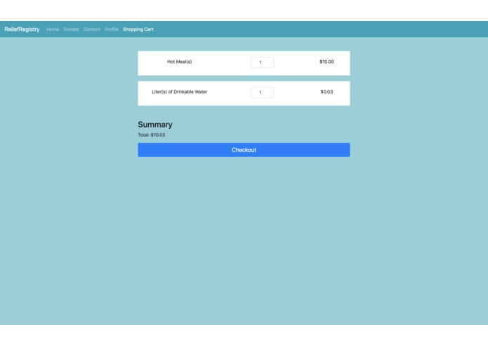 Relief Registry – screenshot 4