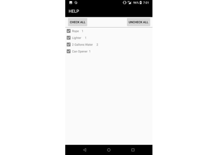 PrepE – screenshot 4