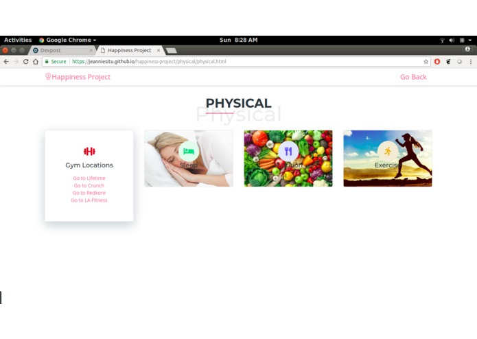 Happiness Project – screenshot 3