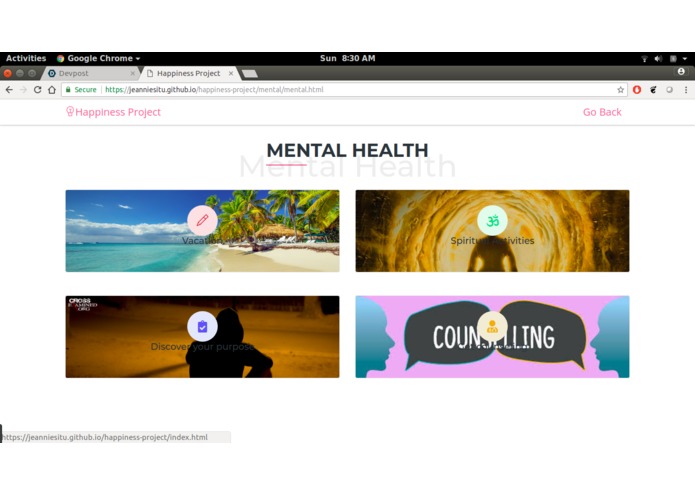 Happiness Project – screenshot 5