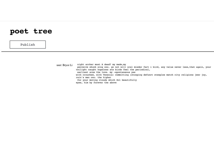 Poet Tree – screenshot 1