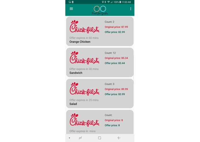 Food4Grabs – screenshot 3