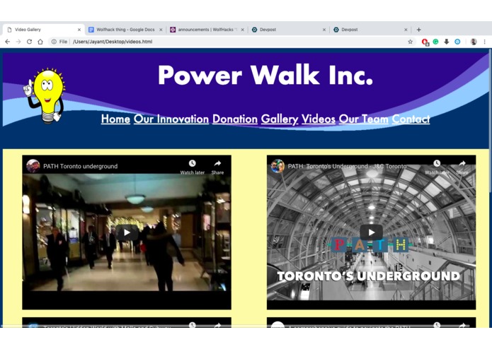 Hackathon 2019 Kinetic Electricity – screenshot 5