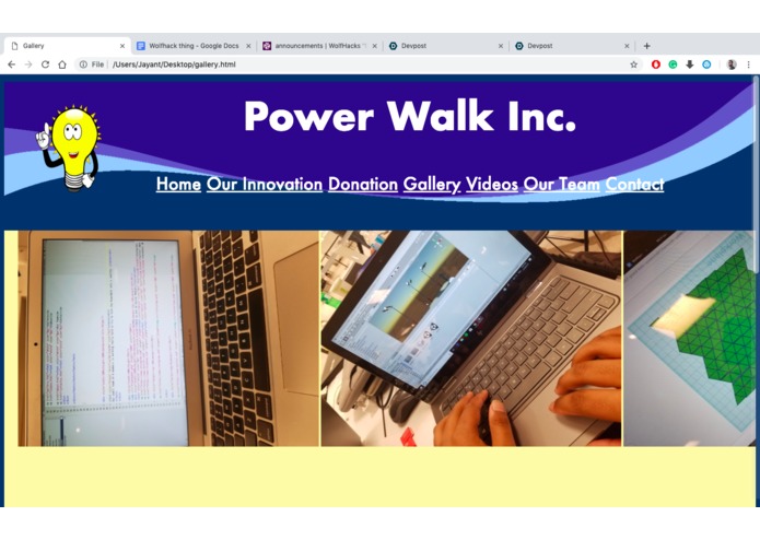 Hackathon 2019 Kinetic Electricity – screenshot 9