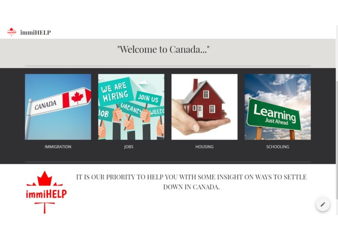 immiHELP: A tool for the immigrants – screenshot 2