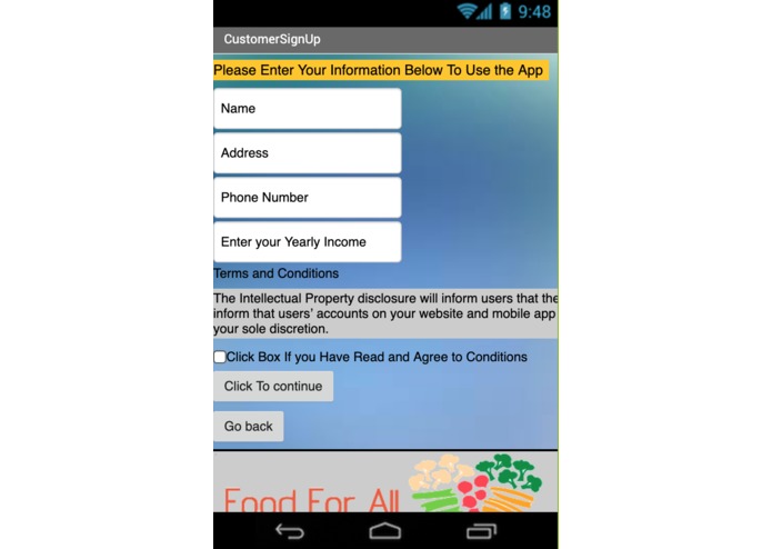 Food For All – screenshot 6