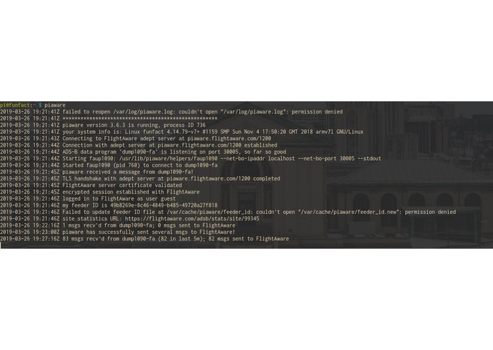 Raspberry Pi Flight Tracker with ADS-B Beacons – screenshot 3