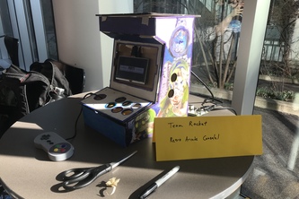 Retro Arcade Gaming Console