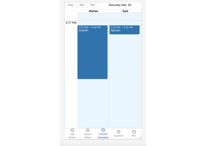 "Queue"-Learning: An Adaptive Queueing Workflow – screenshot 1