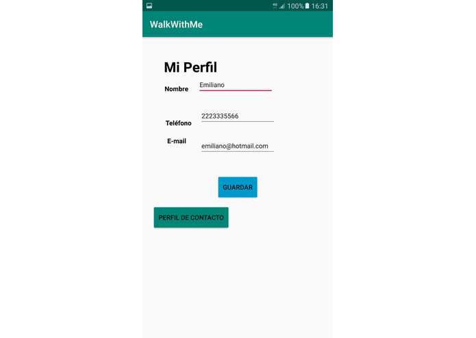 WalkwithMe – screenshot 2