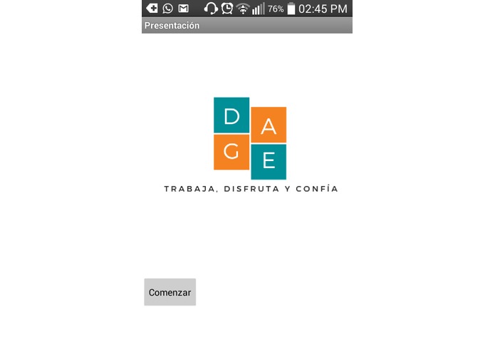 DAGE – screenshot 1