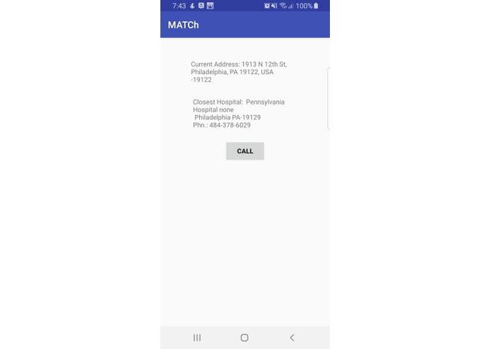 MATCh – screenshot 2