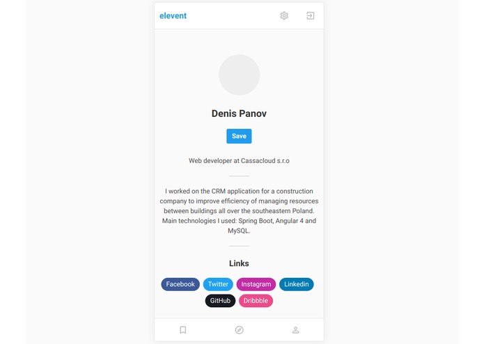 elevent-front – screenshot 1