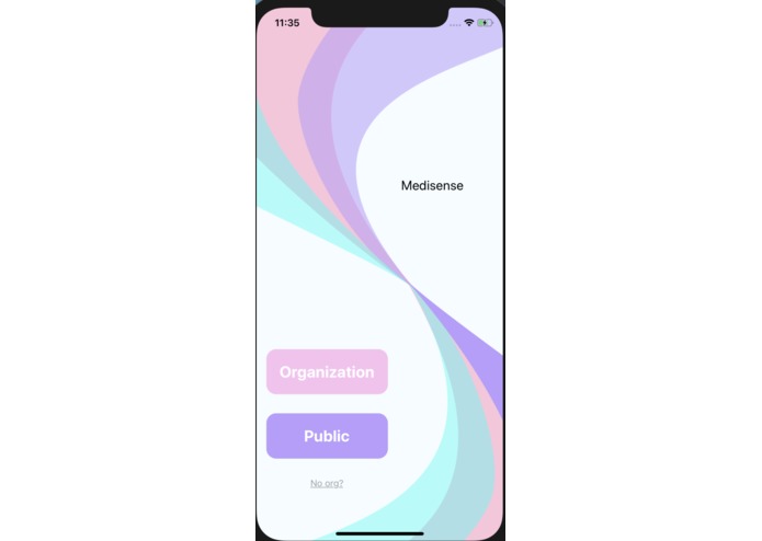 MediSense – screenshot 1