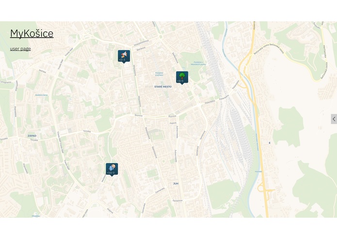 MyKošice – screenshot 1