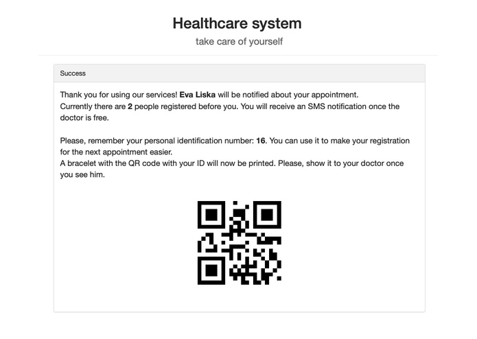 Healthcare system - KomandaDva – screenshot 3