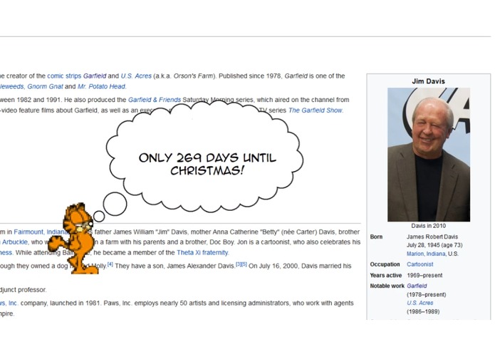 Garfield Extension for Firefox – screenshot 4
