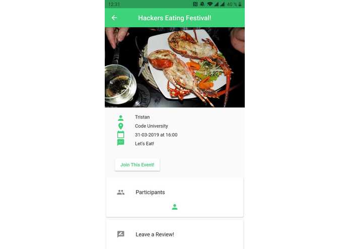 foodr – screenshot 2