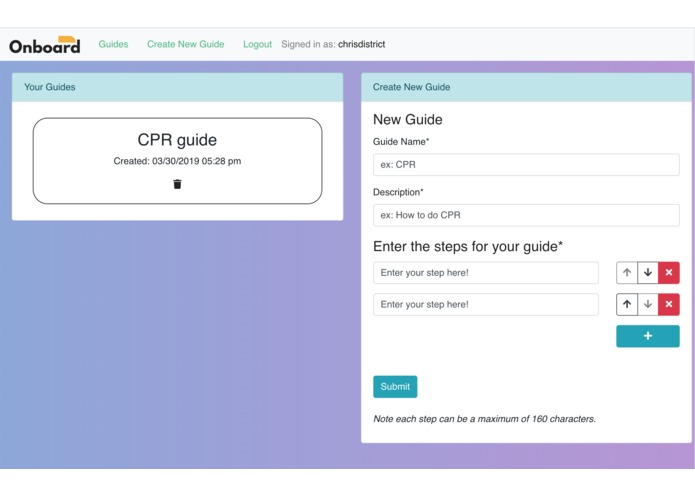 OnboardSMS – screenshot 3