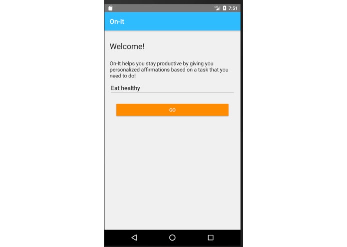 On-It – screenshot 2