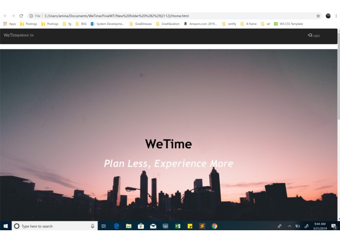WeTime – screenshot 1