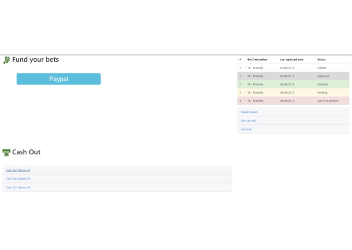 AnteUp – screenshot 2