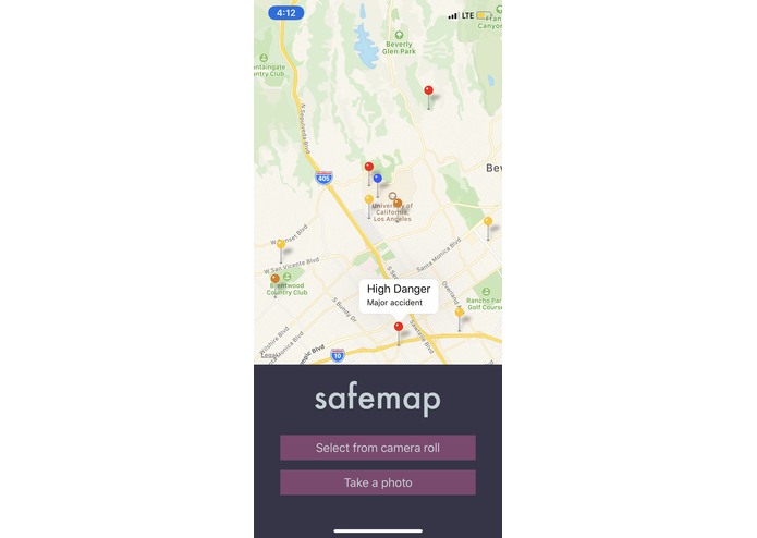 Safemap – screenshot 1