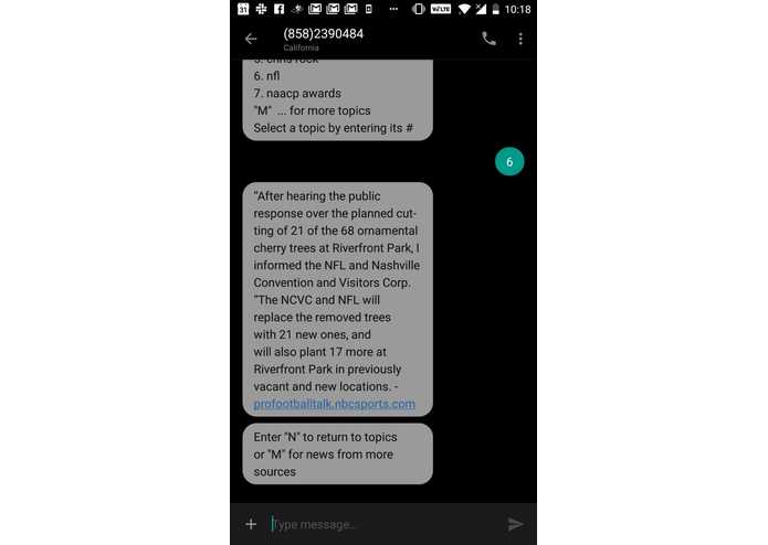 NewsByText – screenshot 4