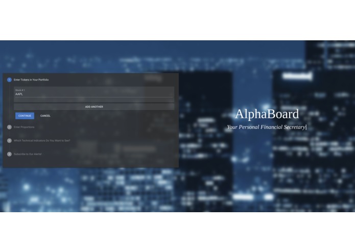 AlphaBoard – screenshot 1
