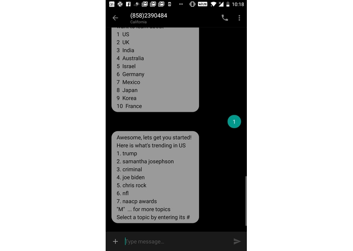 NewsByText – screenshot 2