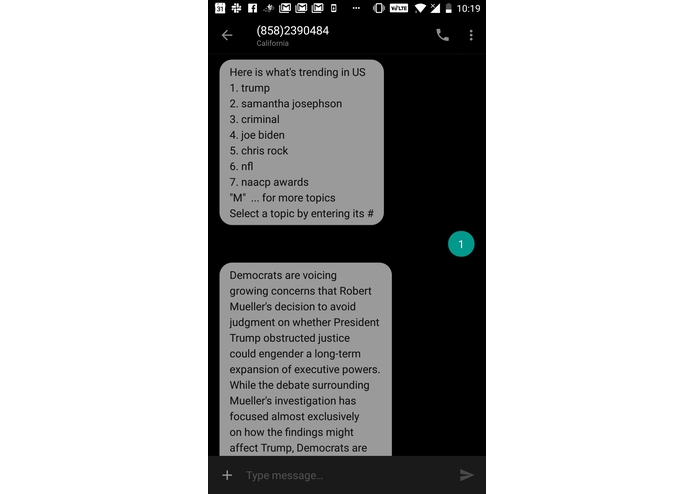 NewsByText – screenshot 3