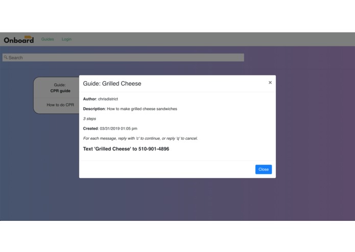 OnboardSMS – screenshot 9