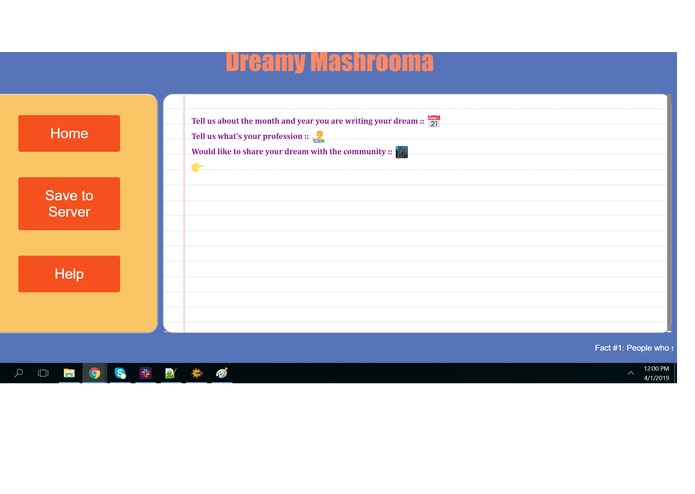 Dreamy Mashrooma Privacy safe content sharing platform – screenshot 3