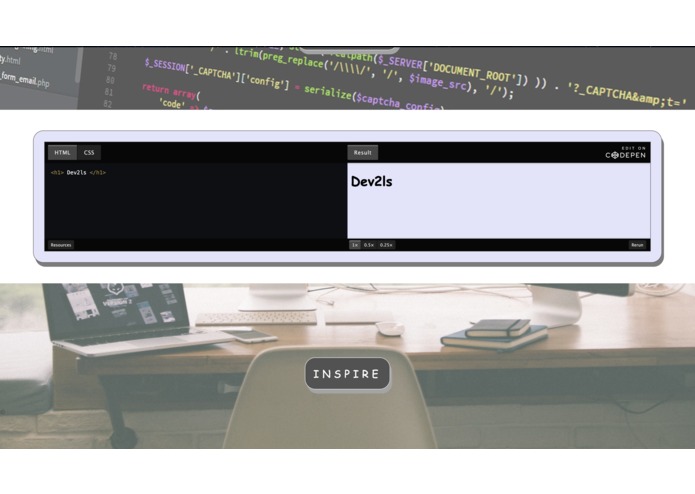 webDevAlpha – screenshot 1