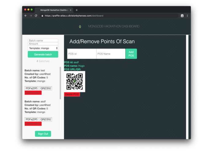 QRaffle - QR codes for your event – screenshot 4