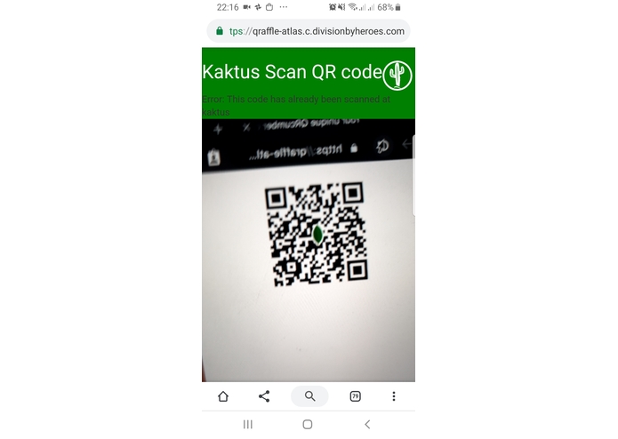 QRaffle - QR codes for your event – screenshot 6