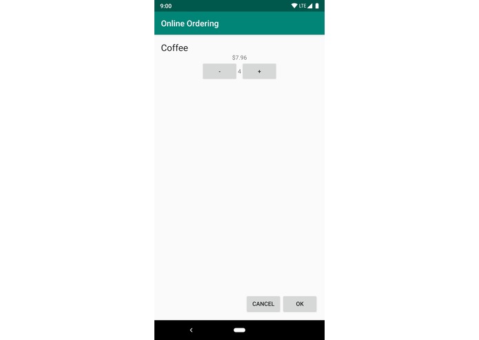 Online Ordering Mobile App – screenshot 2
