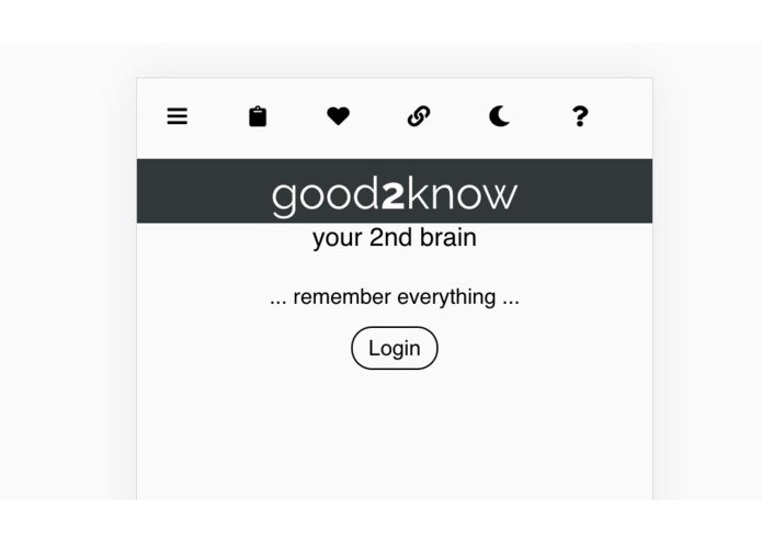 good2know – screenshot 2